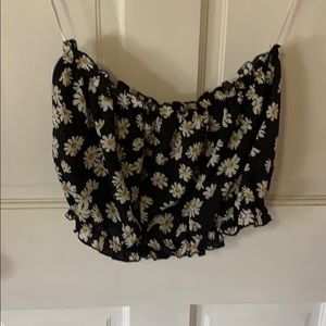 Flower tube top